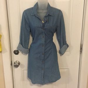 Denim dress